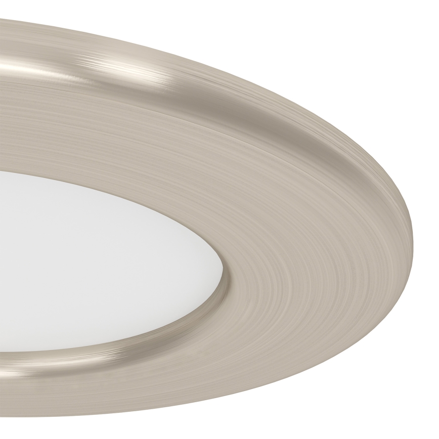 Eglo - Set van 3 LED inbouwspots LED/3,7W/230V 2700/4000/6500K Ø 8,8 cm mat chroom