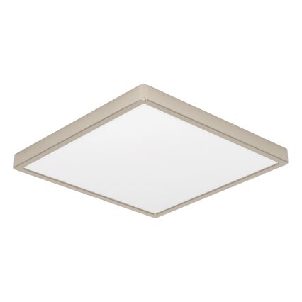 Eglo - LED RGBW dimbare plafondlamp voor de badkamer LED/17,8W/230V 2700-6500K 39x39 cm IP44 mat chroom