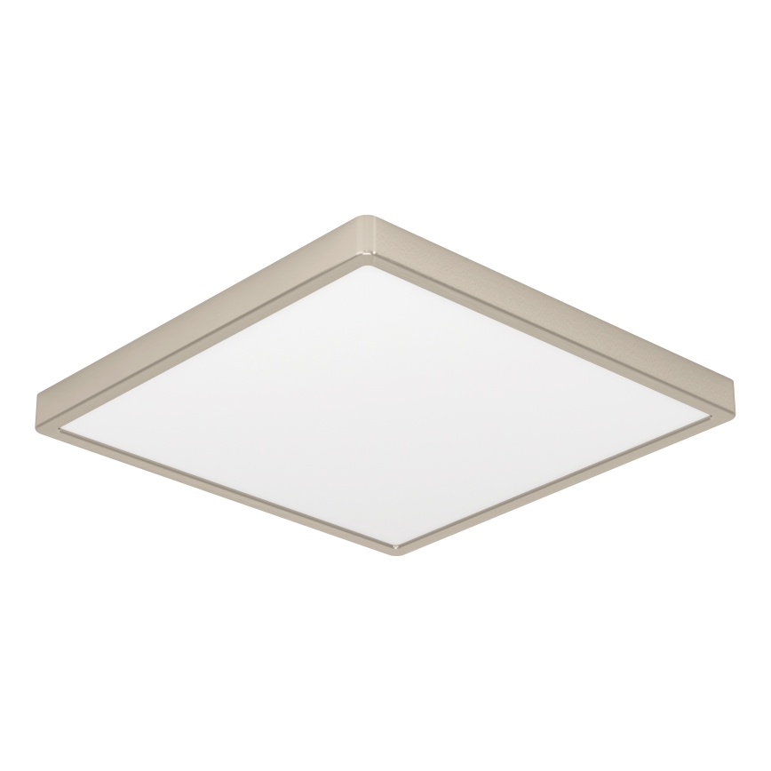Eglo - LED RGBW dimbare plafondlamp voor de badkamer LED/17,8W/230V 2700-6500K 39x39 cm IP44 mat chroom