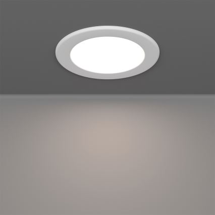 Eglo - LED RGBW dimbare inbouwspot voor badkamer LED/5W/230V 2700-6500K Ø 12 cm IP44 wit