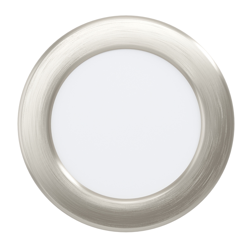 Eglo - Luminaire encastré pour salle de bains LED RGBW dimmable, 5 W, 230 V, 2700–6500 K, Ø 12 cm, IP44, chrome mat