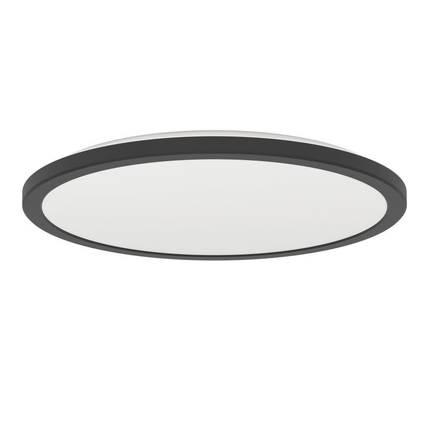 Eglo - LED Badkamer plafondlamp LED/18,5W/230V 2700K/4000K/6500K diameter 38,9 cm IP44 zwart