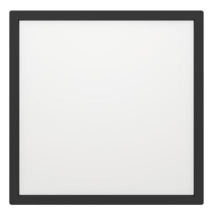 Eglo - LED Badkamer plafondlamp LED/13,4W/230V 2700/4000/6500K 29x29 cm IP44 zwart