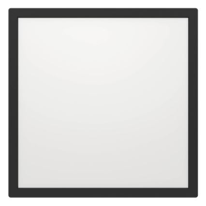 Eglo - LED Badkamer plafondlamp LED/17,6W/230V 2700/4000/6500K 39x39 cm IP44 zwart