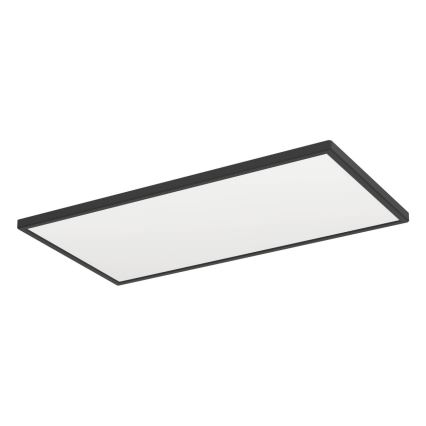 Eglo - LED Badkamer plafondlamp LED/17,2W/230V 2700/4000/6500K 30x57 cm IP44 zwart