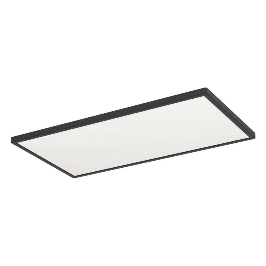 Eglo - LED Badkamer plafondlamp LED/17,2W/230V 2700/4000/6500K 30x57 cm IP44 zwart