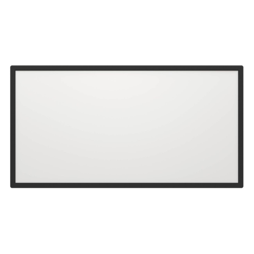 Eglo - LED Badkamer plafondlamp LED/17,2W/230V 2700/4000/6500K 30x57 cm IP44 zwart