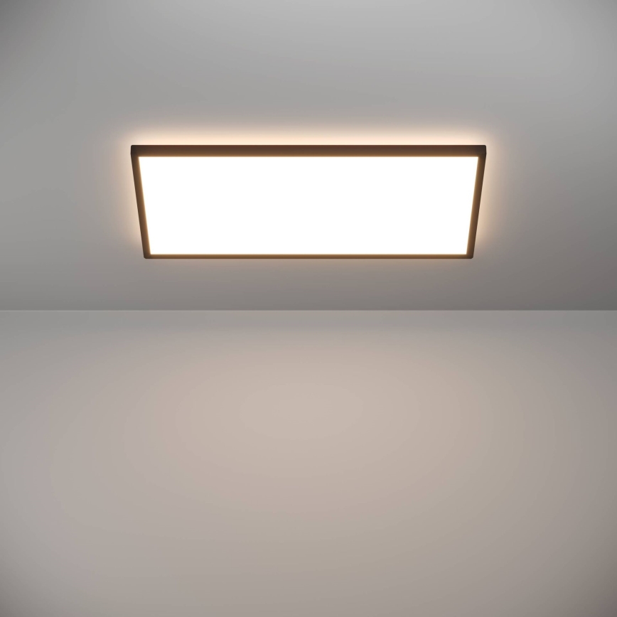 Eglo - LED Badkamer plafondlamp LED/17,2W/230V 2700/4000/6500K 30x57 cm IP44 zwart