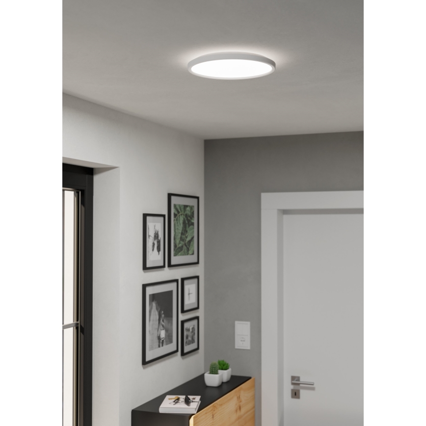 Eglo - LED Badkamer plafondlamp LED/13,9W/230V 2700/4000/6500K diameter 30 cm IP44 wit