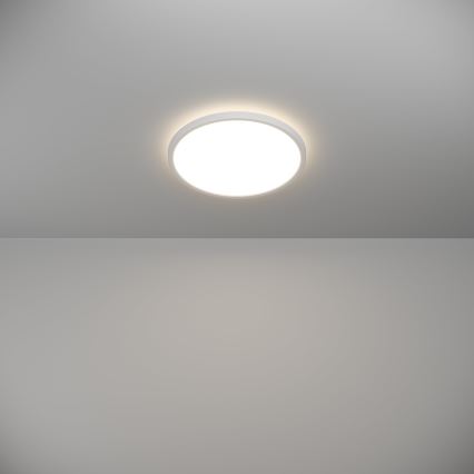 Eglo - Plafonnier extérieur LED/13,9W/230V 2700/4000/6500K d. 30 cm IP44 blanc