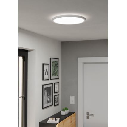 Eglo - LED Badkamer plafondlamp LED/18,5W/230V 2700/4000/6500K diameter 38,9 cm IP44 wit