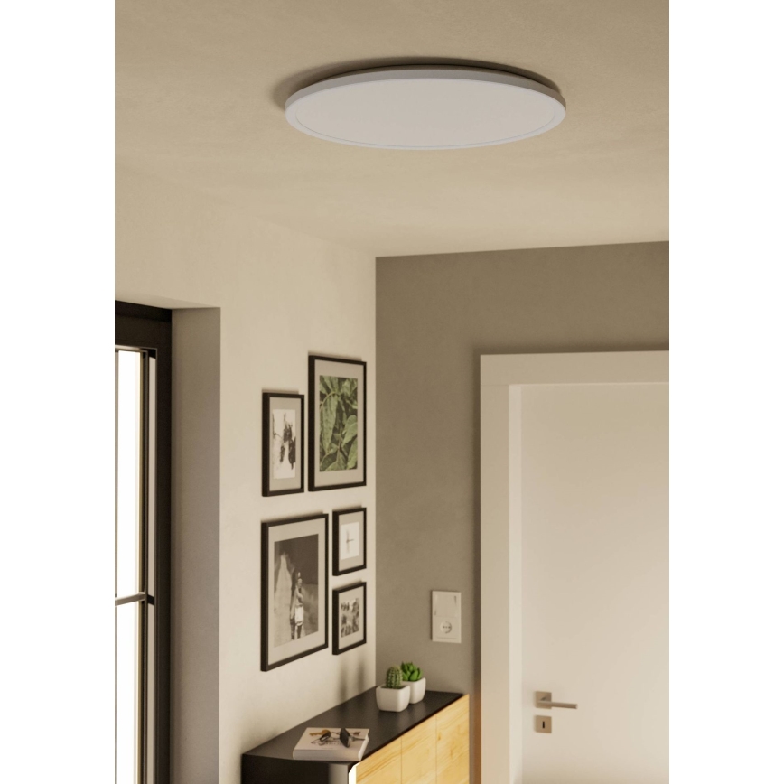 Eglo - LED Badkamer plafondlamp LED/16,8W/230V 2700/4000/6500K diameter 50 cm IP44 wit