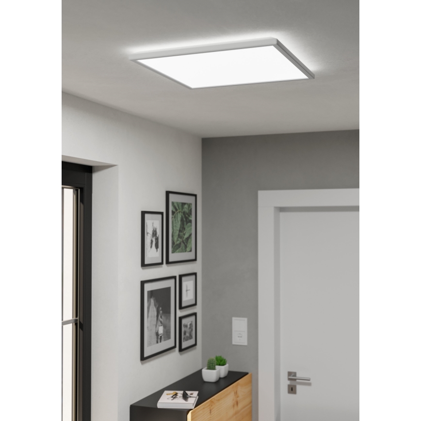 Eglo - LED Badkamer plafondlamp LED/17W/230V 2700/4000/6500K 50x50 cm IP44 wit