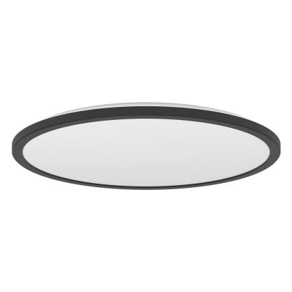 Eglo - LED Dimbare badkamer plafondverlichting LED/16,8W/230V 2700-6500K diameter 50 cm IP44 zwart + afstandsbediening