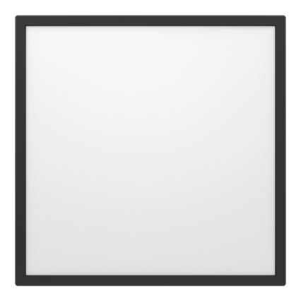 Eglo 901457 - LED Dimbare badkamer plafondverlichting LED/17W/230V 2700-6500K 50x50 cm IP44 zwart + afstandsbediening