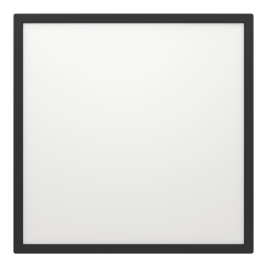 Eglo 901457 - LED Dimbare badkamer plafondverlichting LED/17W/230V 2700-6500K 50x50 cm IP44 zwart + afstandsbediening