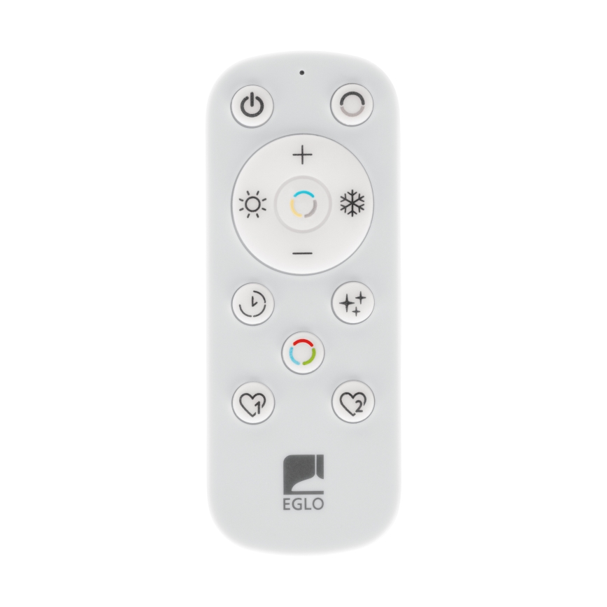 Eglo - LED Dimbare badkamer plafondverlichting LED/16,8W/230V 2700-6500K pr.50 cm IP44 wit + afstandsbediening