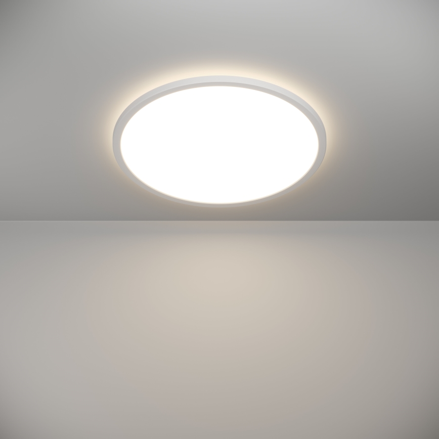 Eglo - LED Dimbare badkamer plafondverlichting LED/16,8W/230V 2700-6500K pr.50 cm IP44 wit + afstandsbediening
