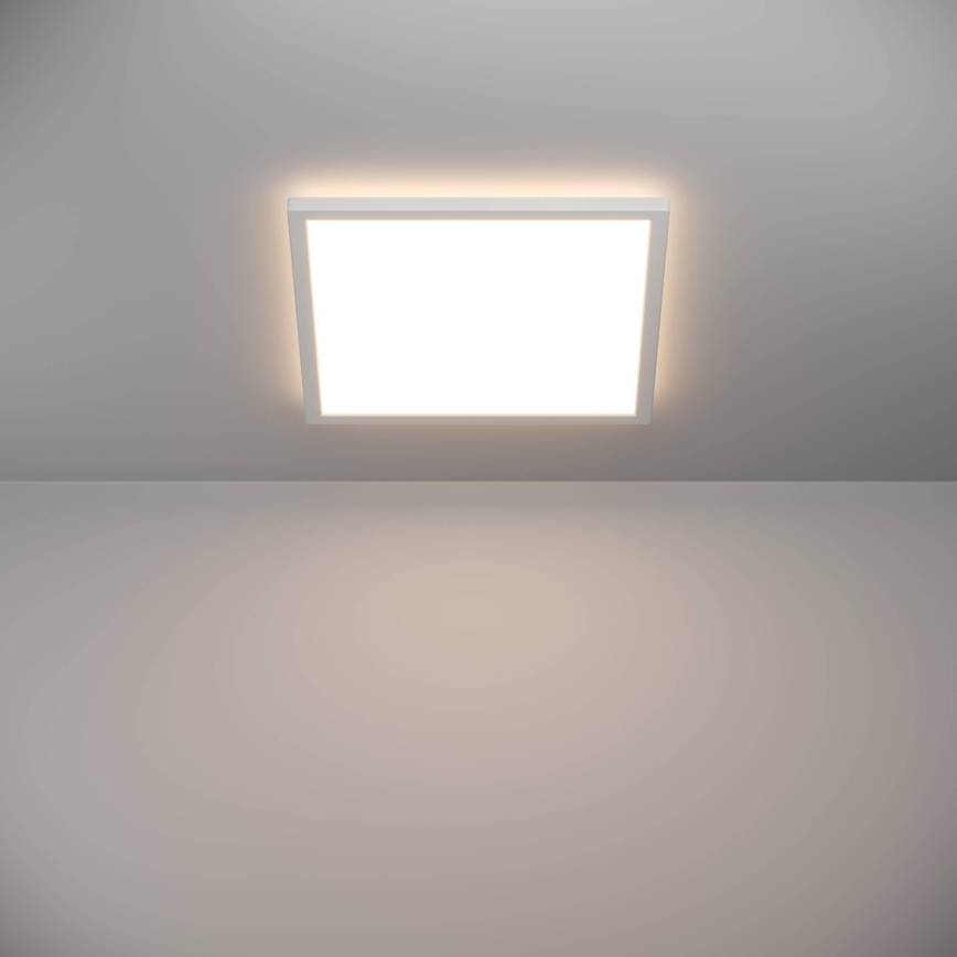 Eglo - LED Dimbare badkamer plafondverlichting LED/17,6W/230V 2700-6500K 39x39 cm IP44 wit + afstandsbediening