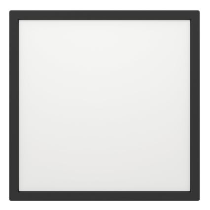 Eglo - LED RGBW Dimbare badkamer plafondlamp LED/13,4W/230V 2700-6500K 29x29 cm IP44 zwart