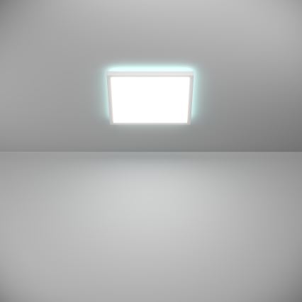Eglo - LED RGBW Dimbare badkamer plafondlamp LED/13,4W/230V 2700-6500K 29x29 cm IP44 wit ZigBee