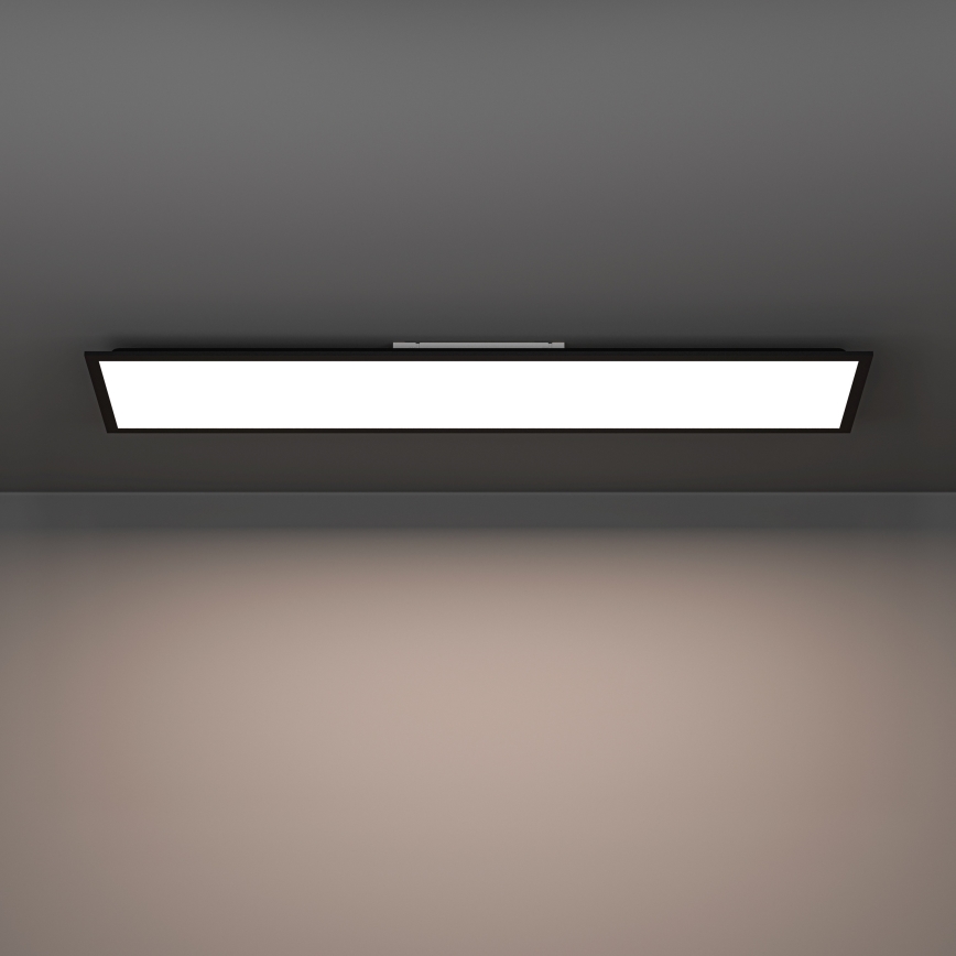 Eglo - Panneau LED en saillie LED/33W/230V 2700/4000/6500K 120x30 cm noir