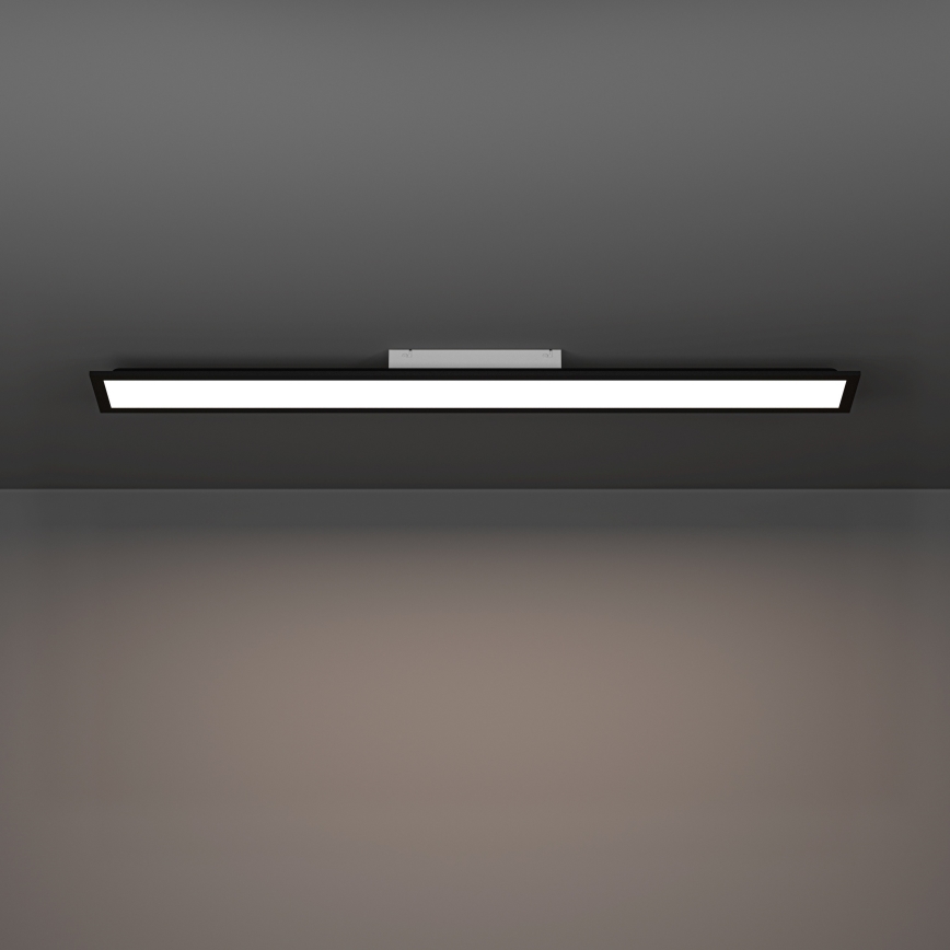 Eglo - LED Opbouwpaneel LED/28W/230V 2700/4000/6500K 120x15 cm zwart