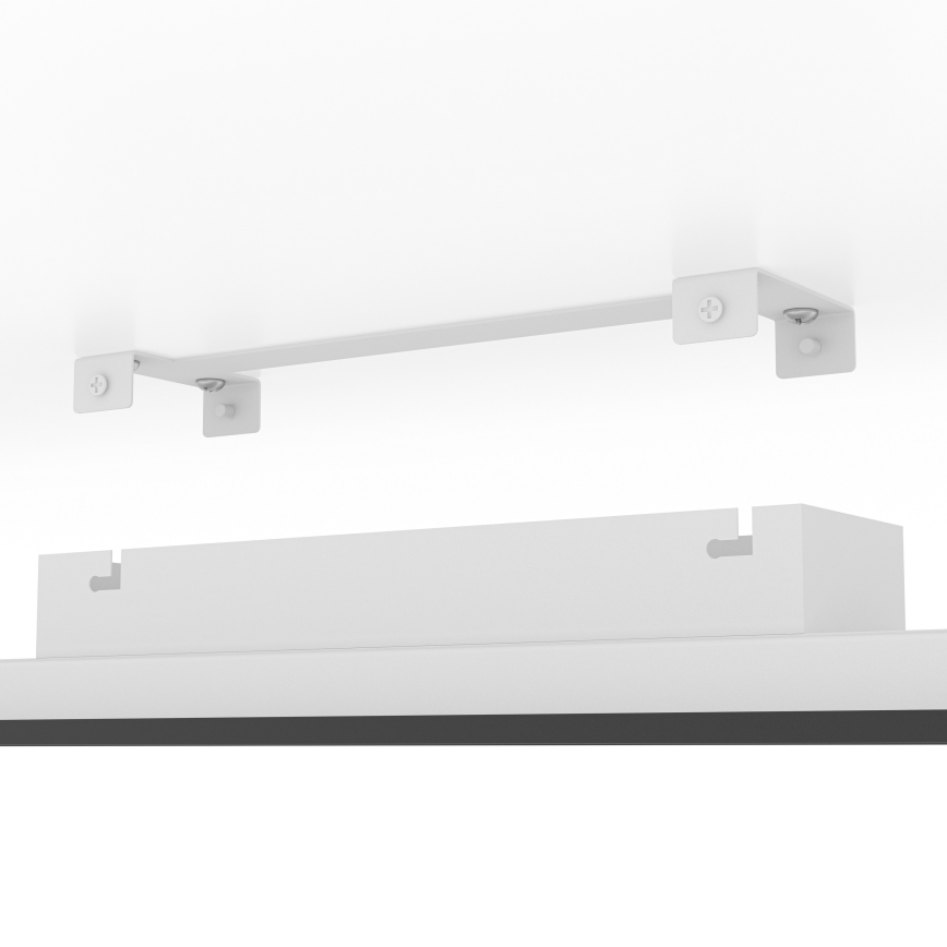 Eglo - Panneau LED en saillie, 28 W, 230 V, 2700/4000/6500 K, 120 x 15 cm, noir
