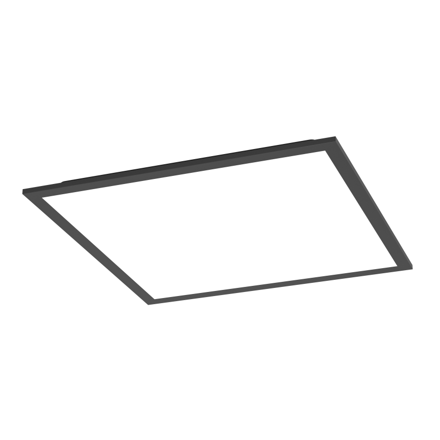 Eglo - LED RGBW dimbare plafondlamp LED/19W/230V 2700-6500K 40x40 cm zwart