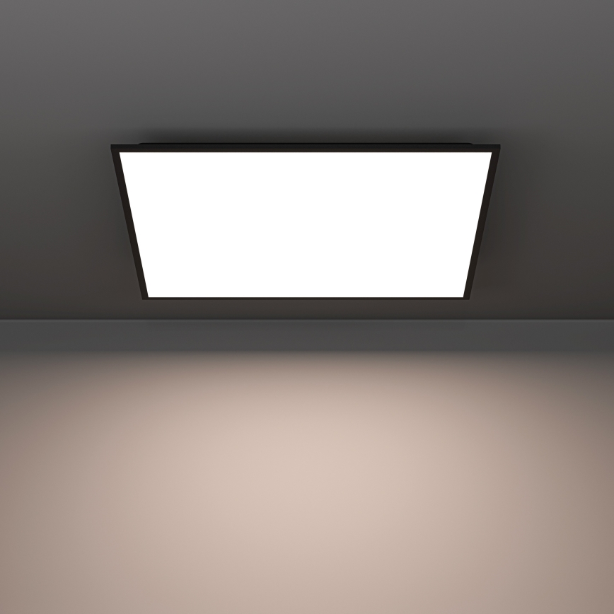 Eglo - LED RGBW dimbaar opbouwpaneel LED/33W/230V 2700-6500K 60x60 cm zwart