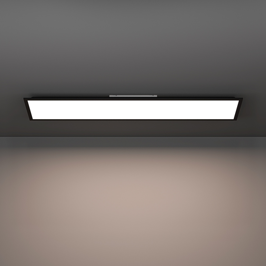 Eglo - LED RGBW dimbaar opbouwpaneel LED/34W/230V 2700-6500K 120x30 cm zwart