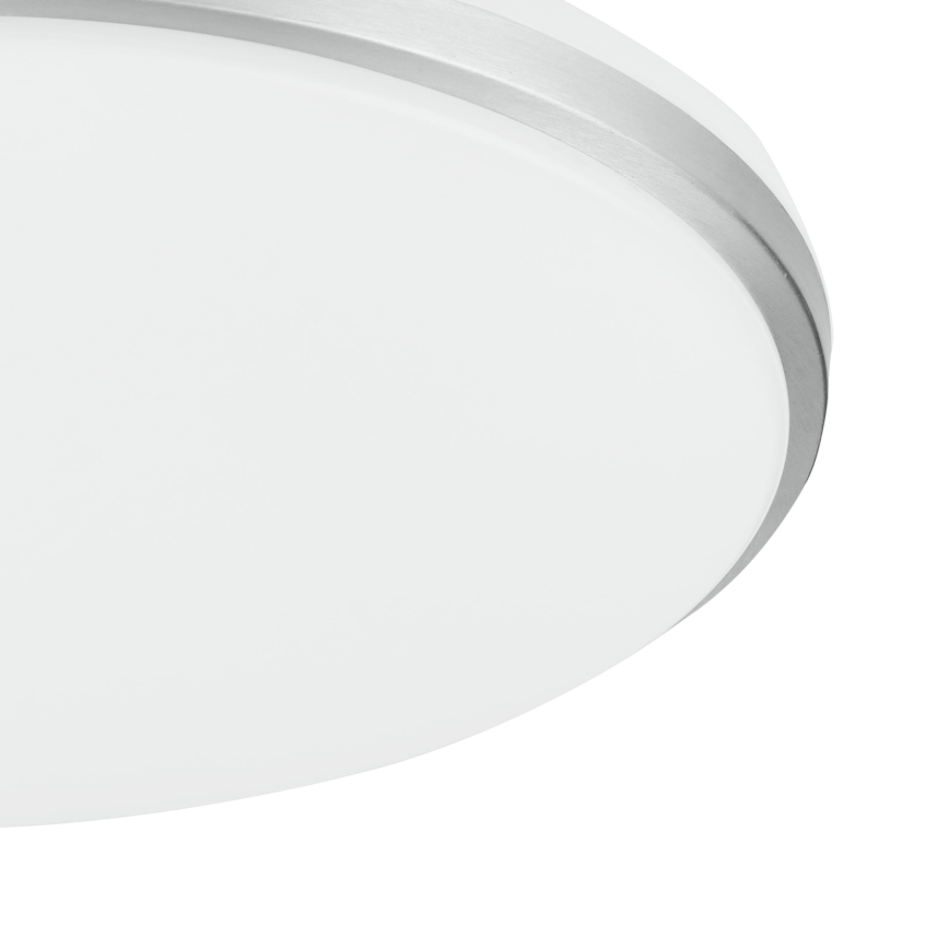 Eglo - Plafonnier LED pour salle de bains LED/18W/230V 3000/4000/6500K Ø 34 cm IP54 chrome mat