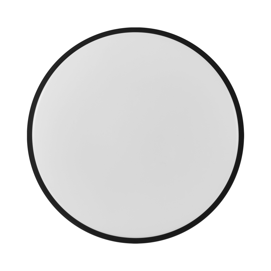 Eglo - Plafonnier LED pour salle de bains 18 W, 230 V, 3000/4000/6500 K, Ø 34 cm, IP54, noir