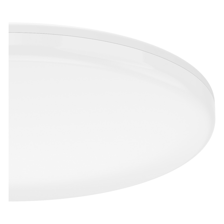 Eglo - Plafonnier LED pour salle de bains avec capteur de mouvement, 20 W, 230 V, 2700/4000/6500 K, Ø 31 cm, IP54, blanc