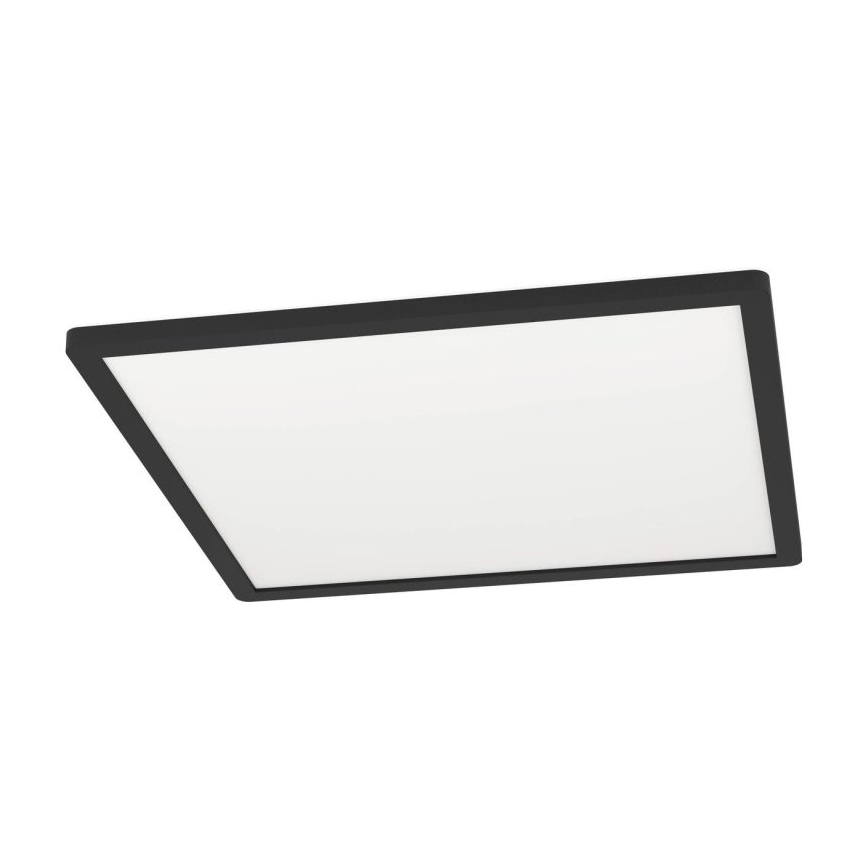 Eglo - LED plafondlamp voor badkamer LED/20,2W/230V 39x39 cm IP54 zwart