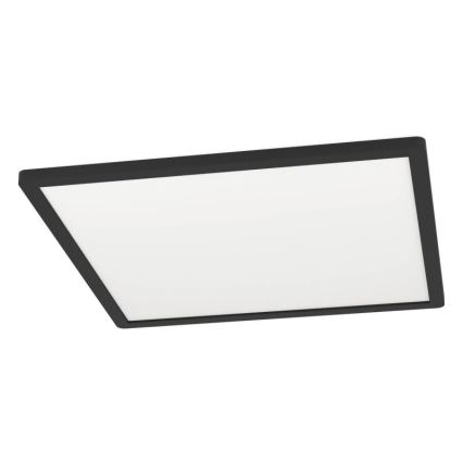 Eglo - LED Plafonnier de salle de bains LED/20,2W/230V 39x39 cm IP54 noir