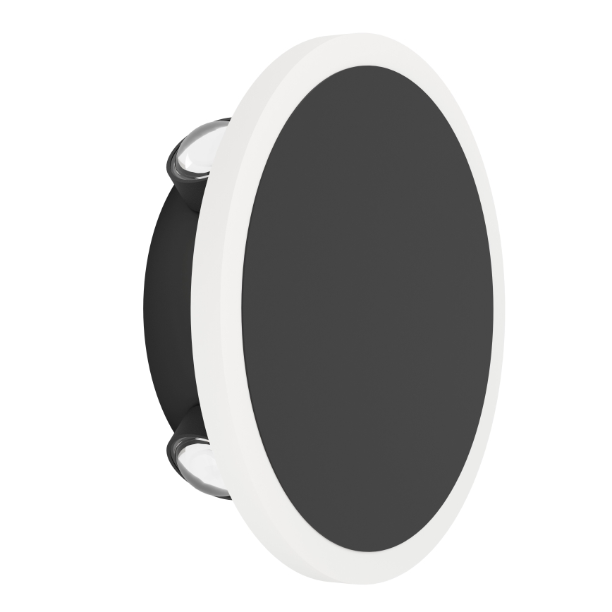 Eglo - Applique murale LED/12W/230V 3000K d. 17 cm noir