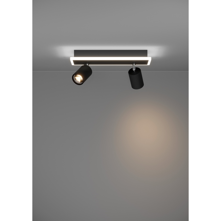 Eglo - Spot LED/12W/230V noir