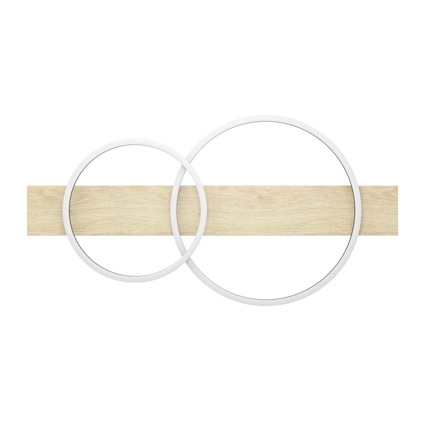 Eglo - LED Plafondlamp 2xLED/12W/230V 3000K beige/zwart