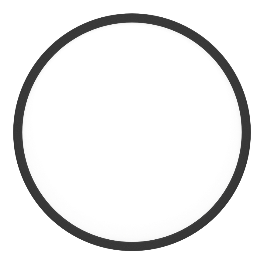 Eglo - LED RGBW dimbare plafondlamp voor badkamer LED/17,5W/230V 2700-6500K Ø 39,9 cm IP44 zwart