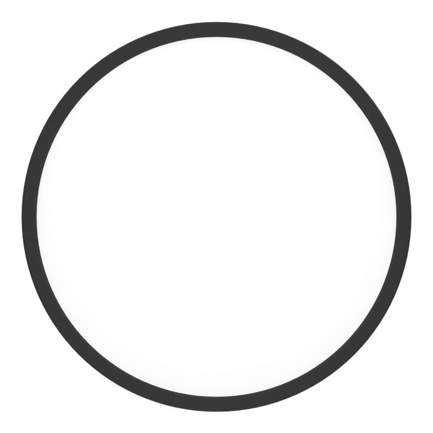 Eglo - Plafonnier LED RGBW dimmable pour salle de bain LED/17,5 W/230 V 2700–6500 K Ø 39,9 cm IP44 noir