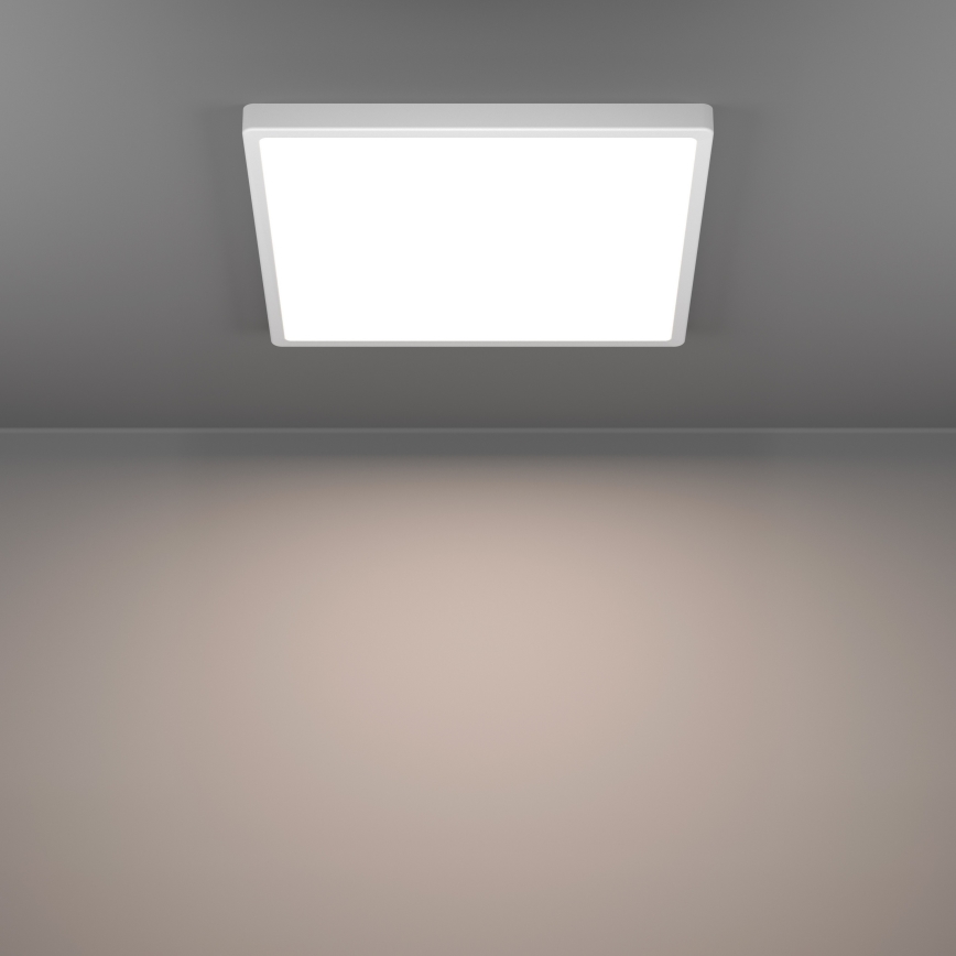 Eglo - LED RGBW dimbare plafondlamp voor badkamer LED/17,8W/230V 2700-6500K Ø 39 cm IP44 wit