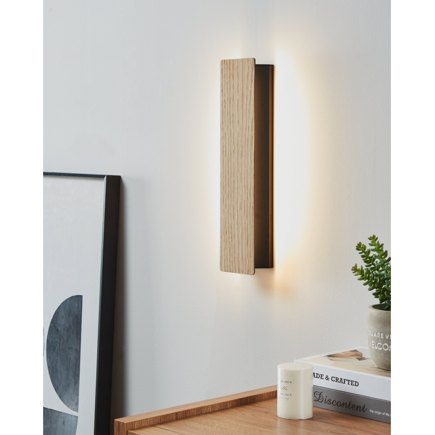 Eglo - LED wand verlichting LED/12W/230V 3000K bruin