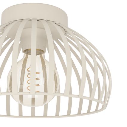 Eglo - Plafonnier 1xE27/40W/230V d. 28 cm crème