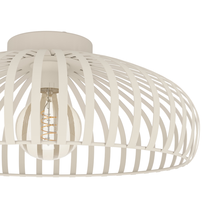 Eglo - Plafondlamp 1xE27/40W/230V diameter 43 cm crème