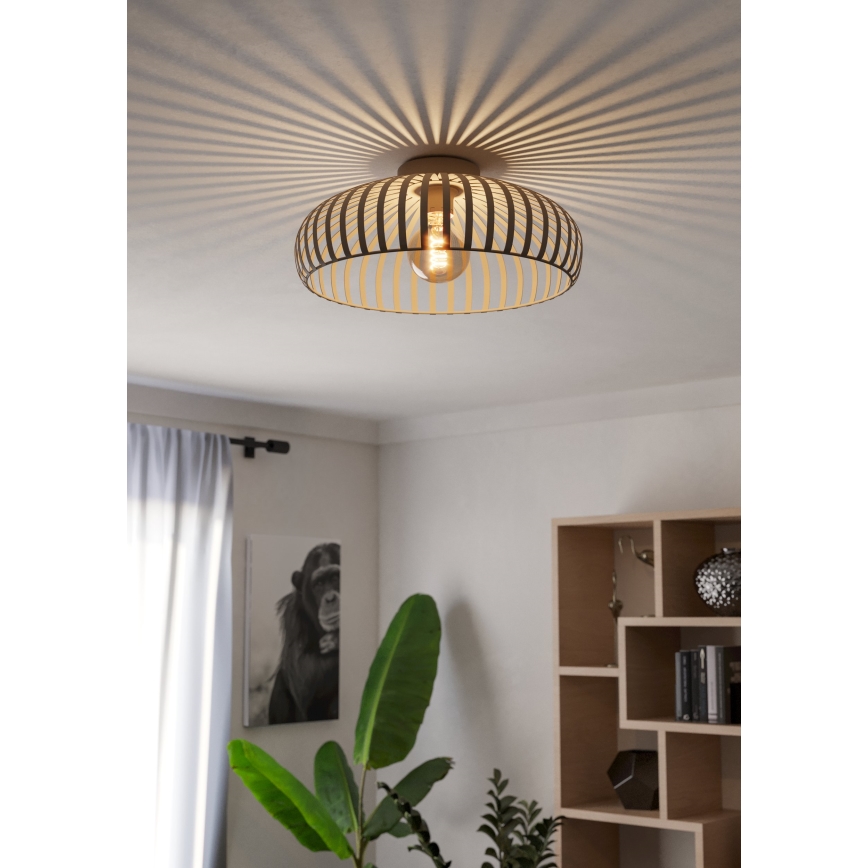 Eglo - Plafondlamp 1xE27/40W/230V diameter 43 cm crème