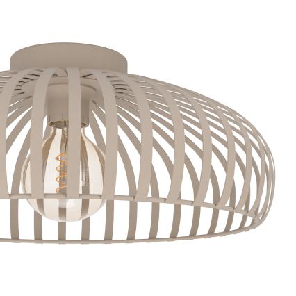 Eglo - Plafonnier 1xE27/40W/230V, Ø 43 cm, finition sable