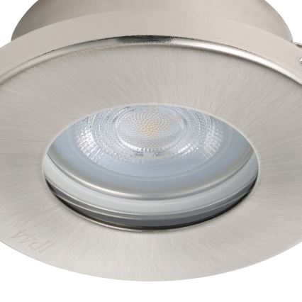 Eglo - SET 3xLED Badkamer inbouwverlichting 1xGU10/4W/230V IP44 mat chroom