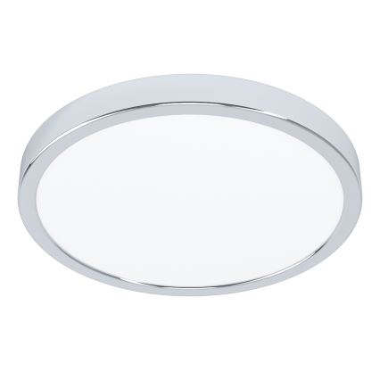 Eglo - Plafonnier de salle de bains LED 14,2 W 230 V 2700/4000/6500 K Ø 27,8 cm IP44 chrome brillant