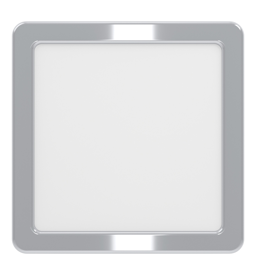 Eglo - LED plafondlamp voor badkamer LED/7W/230V 2700/4000/6500K 15x15 cm IP44 glanzend chroom